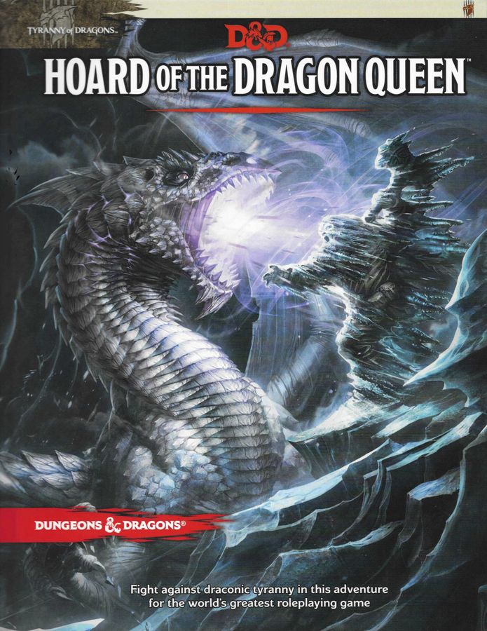Dungeons & Dragons RPG: Hoard Of The Dragon Queen Hard Cover