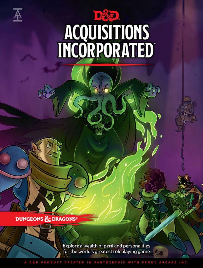 Dungeons & Dragons RPG: Acquisitions Incorporated Hard Cover