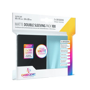 Matte Double Sleeving Pack - 100