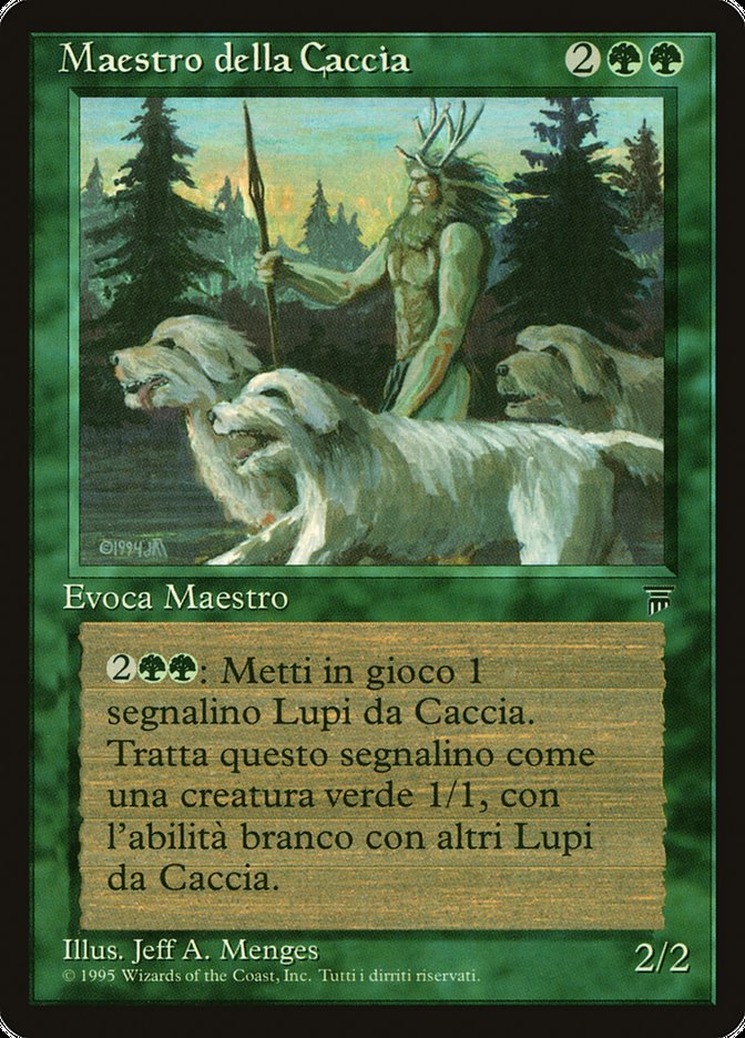 Master of the Hunt [Italian] [Legends]