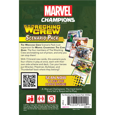 Marvel LCG: The Wrecking Crew Scenario Pack