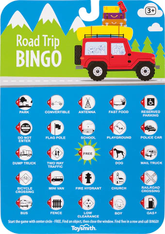 Road Trip Bingo