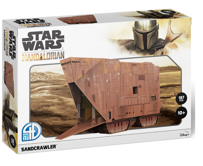 MANDALORIAN SANDCRAWLER PAPER MODEL KIT