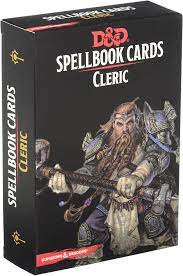 Dungeons & Dragons RPG: Spellbook Cards Cleric