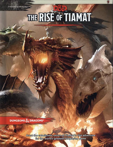 Dungeons & Dragons RPG: The Rise of Tiamat Hard Cover (1st Edition)