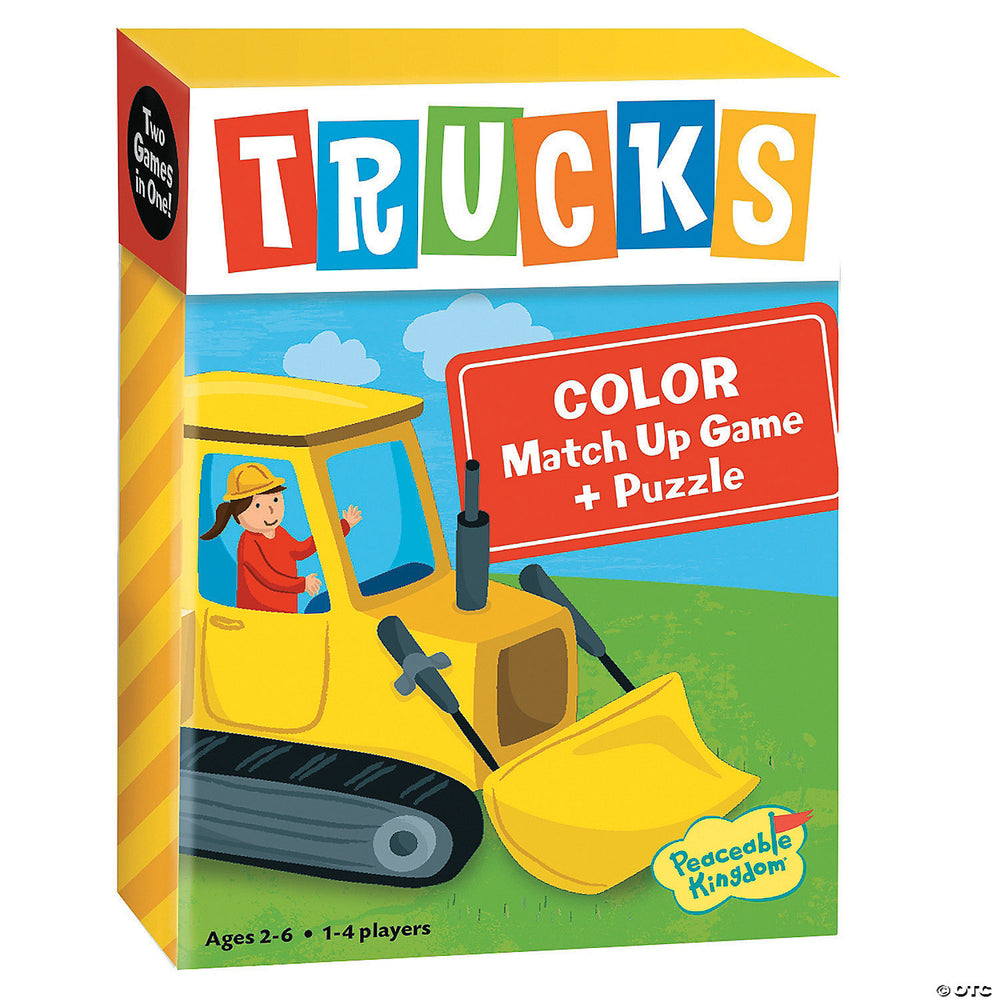 Color Match Up Game: Trucks