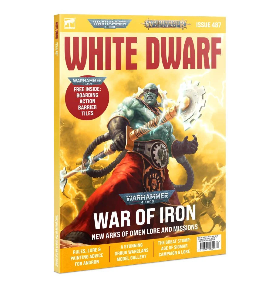 Warhammer White Dwarf Magazine Issue 487